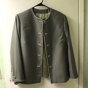 Artisanal jacket of mystery! So svelte